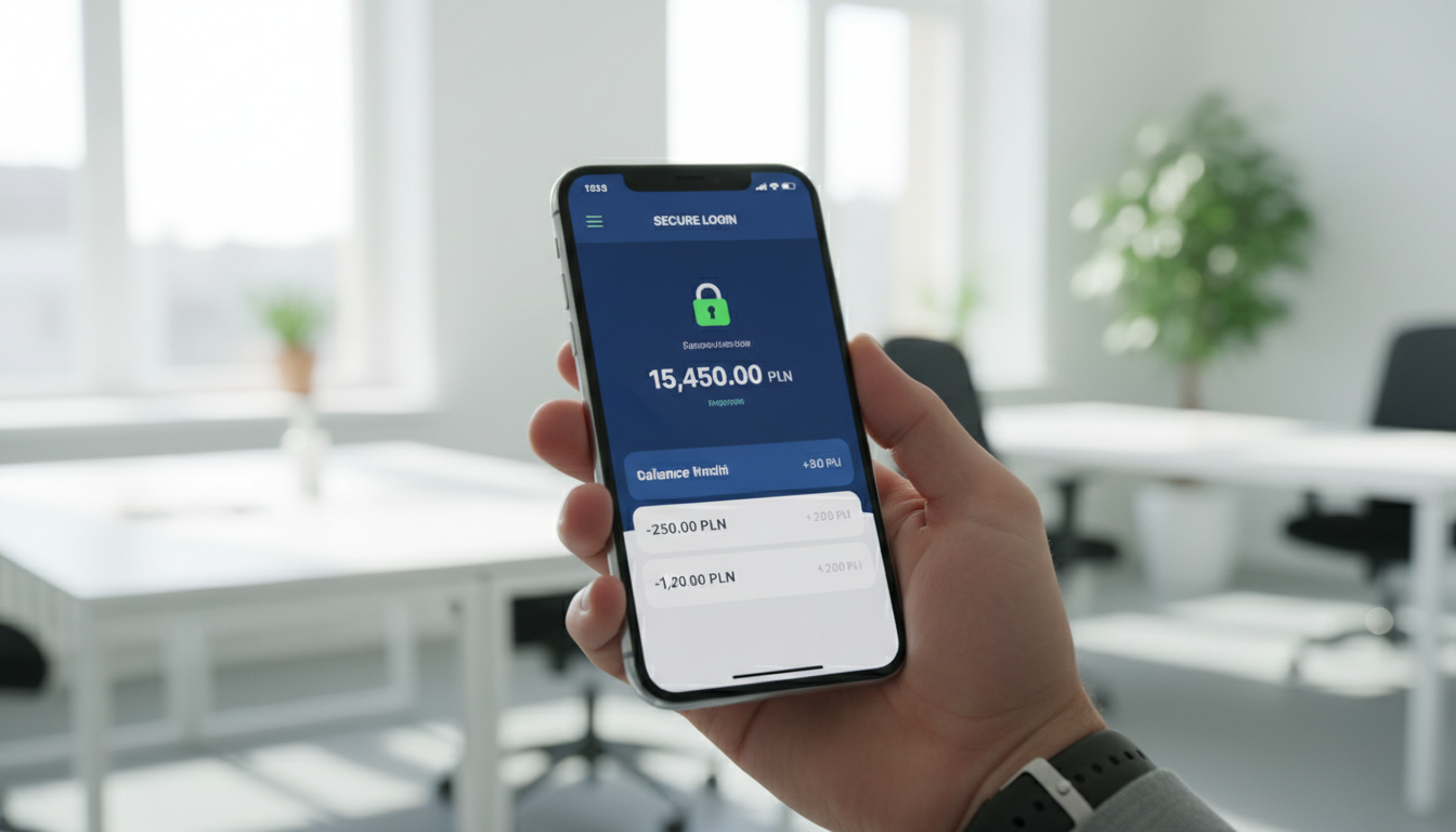 Profesjonalny interfejs cyfrowy pokazujący bezpieczne płatności w kasynie online oraz logo certyfikatów bezpieczeństwa